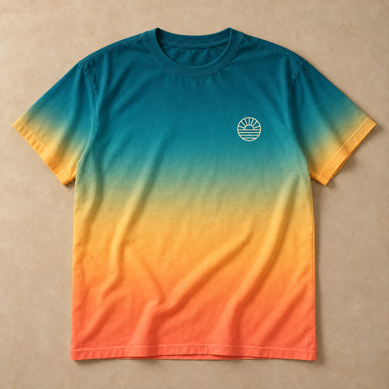 Sunset Dye gradient Southland HubSports t-shirt